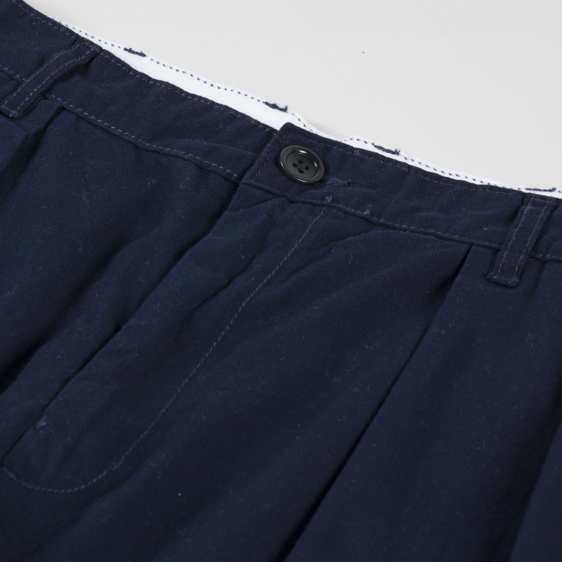 Service Works Twill Part Timer Shorts Dark Navy-5