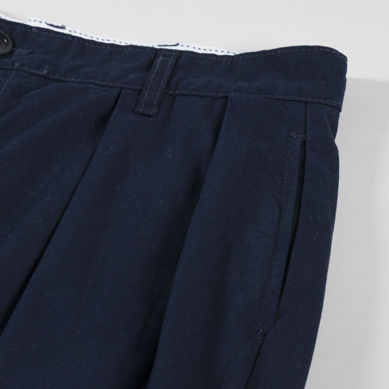 Service Works Twill Part Timer Shorts Dark Navy-4