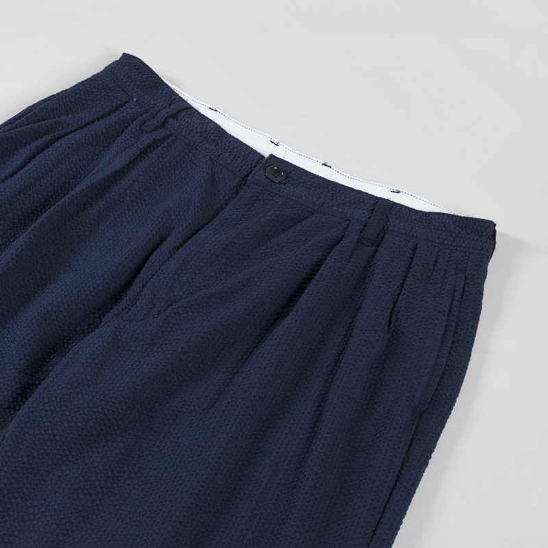 Service Works Seersucker Part Timer Shorts Dark Navy-3