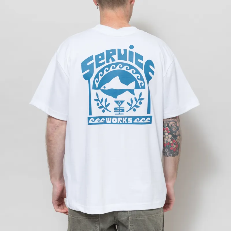 Service Works Milos T Shirt White