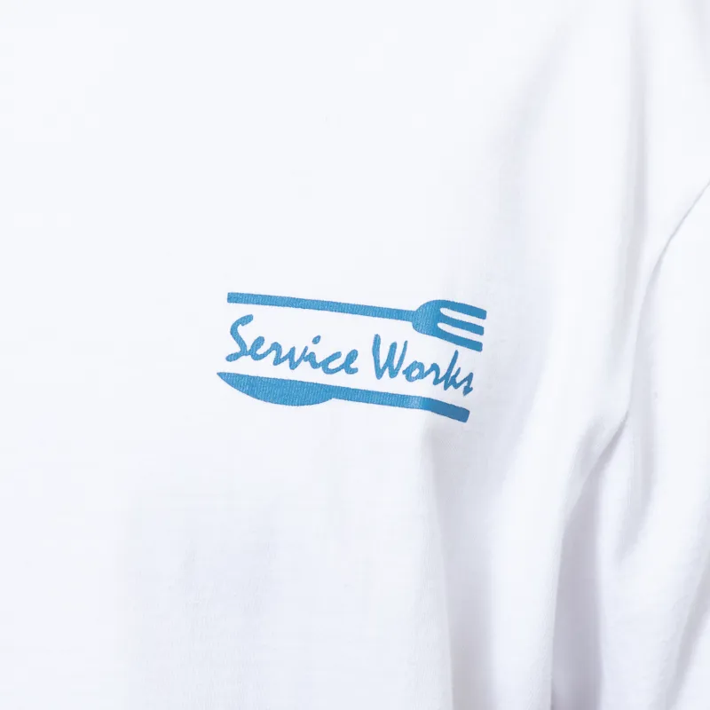 Service Works Milos T Shirt White-5