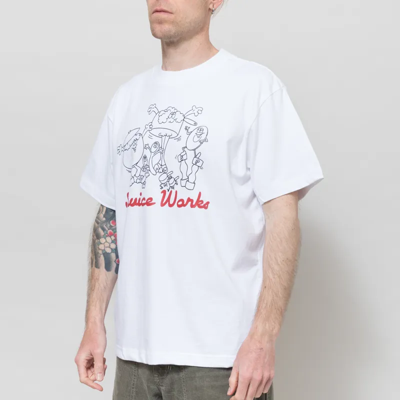 Service Works Pots and Pans T Shirt White-1