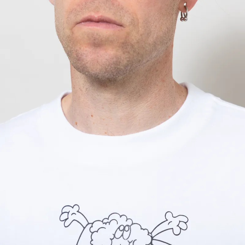 Service Works Pots and Pans T Shirt White-3