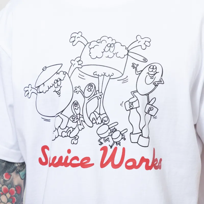 Service Works Pots and Pans T Shirt White-4