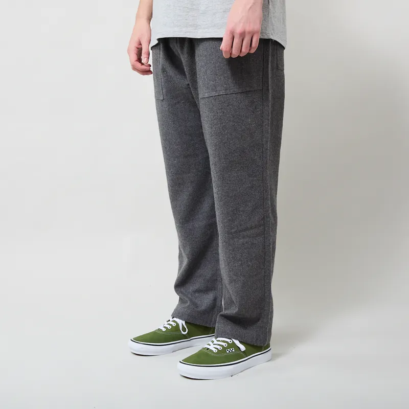 Service Works Flannel Chef Pants Charcoal-1