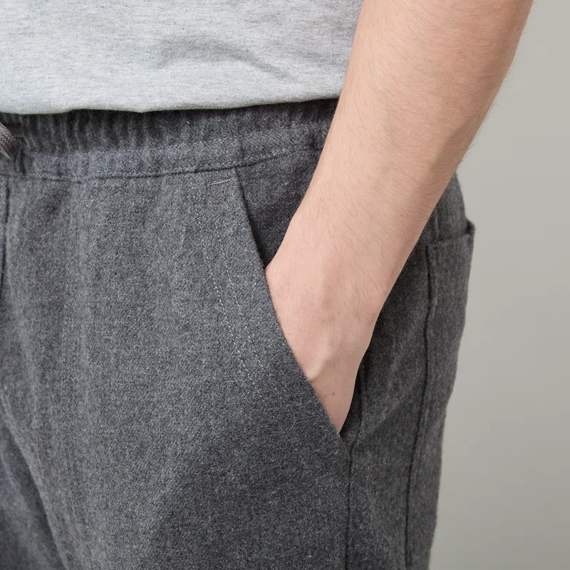 Service Works Flannel Chef Pants Charcoal-4