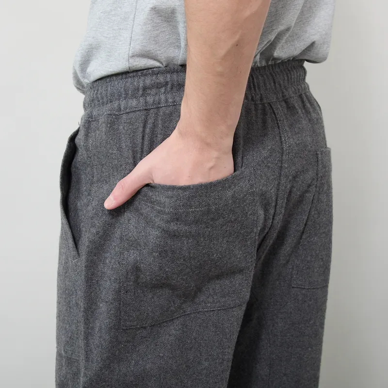 Service Works Flannel Chef Pants Charcoal-8