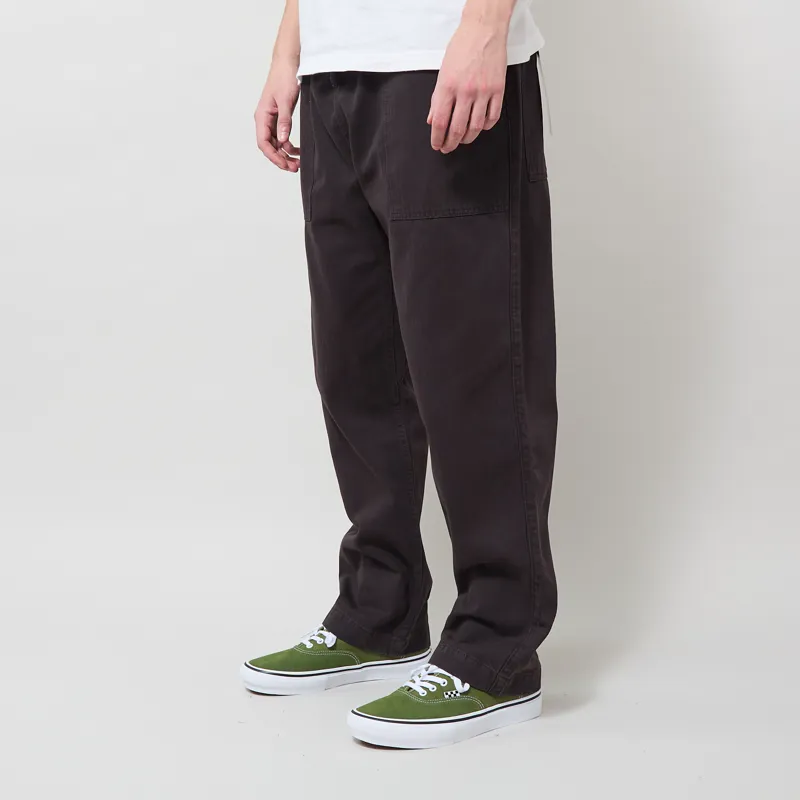 Service Works Pigment Herringbone Chef Pants Black-1