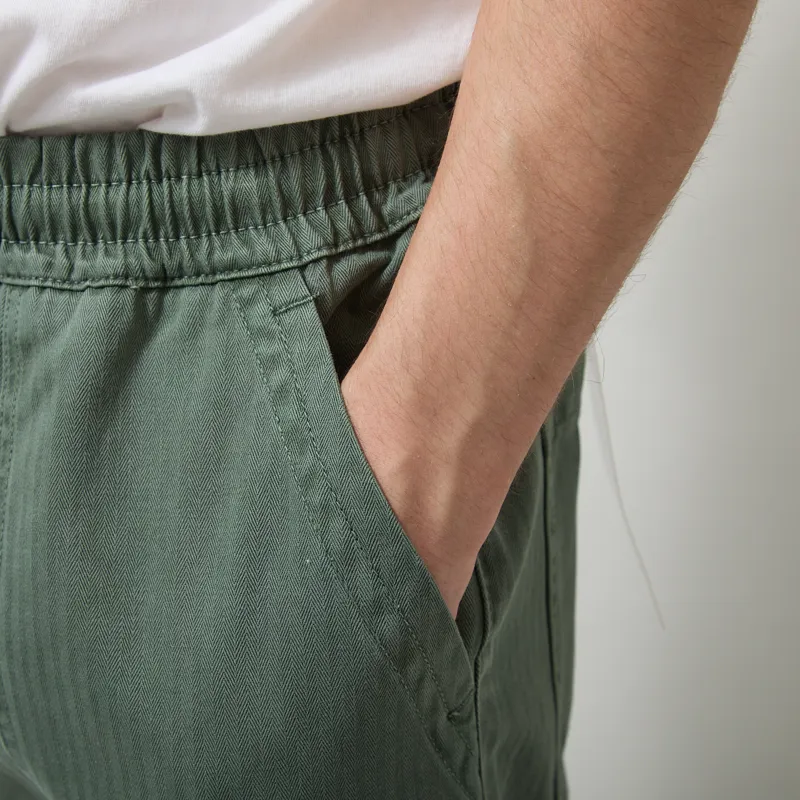 Service Works Pigment Herringbone Chef Pants Olive-5