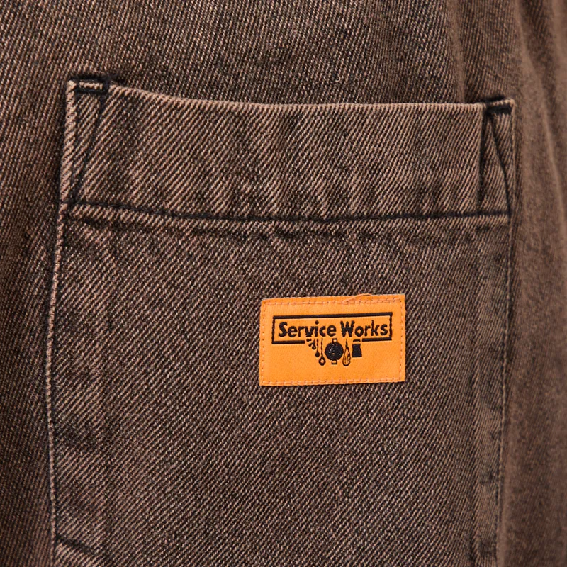 Service Works Overdyed Easy Chef Pants Umber-7
