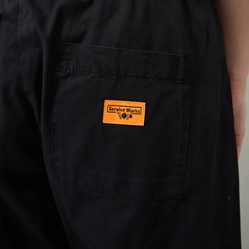 Service Works Tech Twill Easy Chef Pants Black-5
