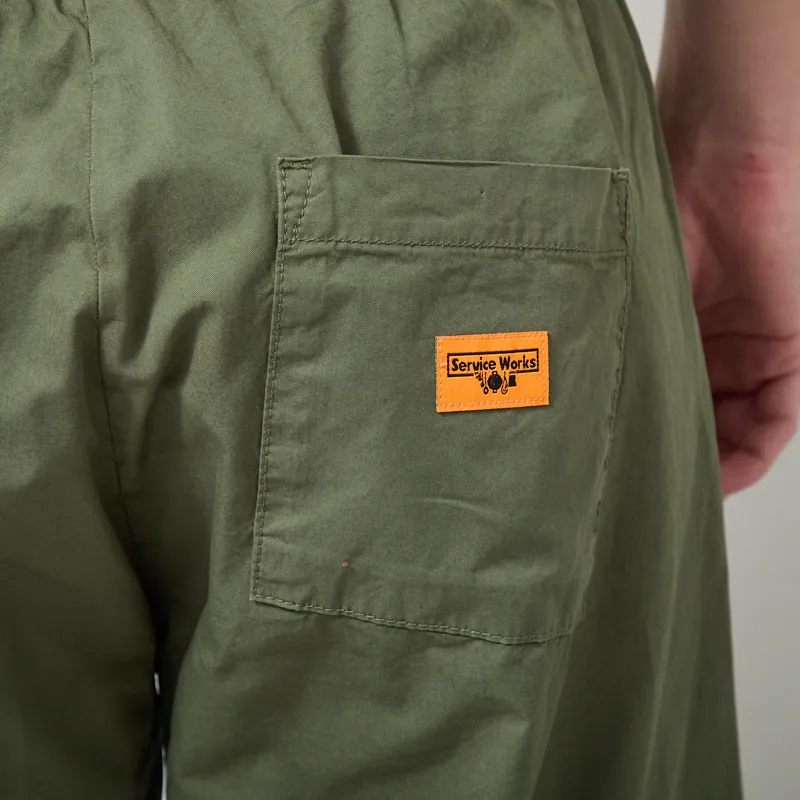 Service Works Tech Twill Easy Chef Pants Olive-7