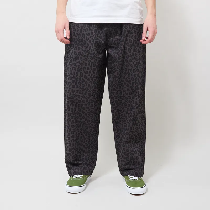 Service Works Patterned Easy Chef Pants Black Leopard