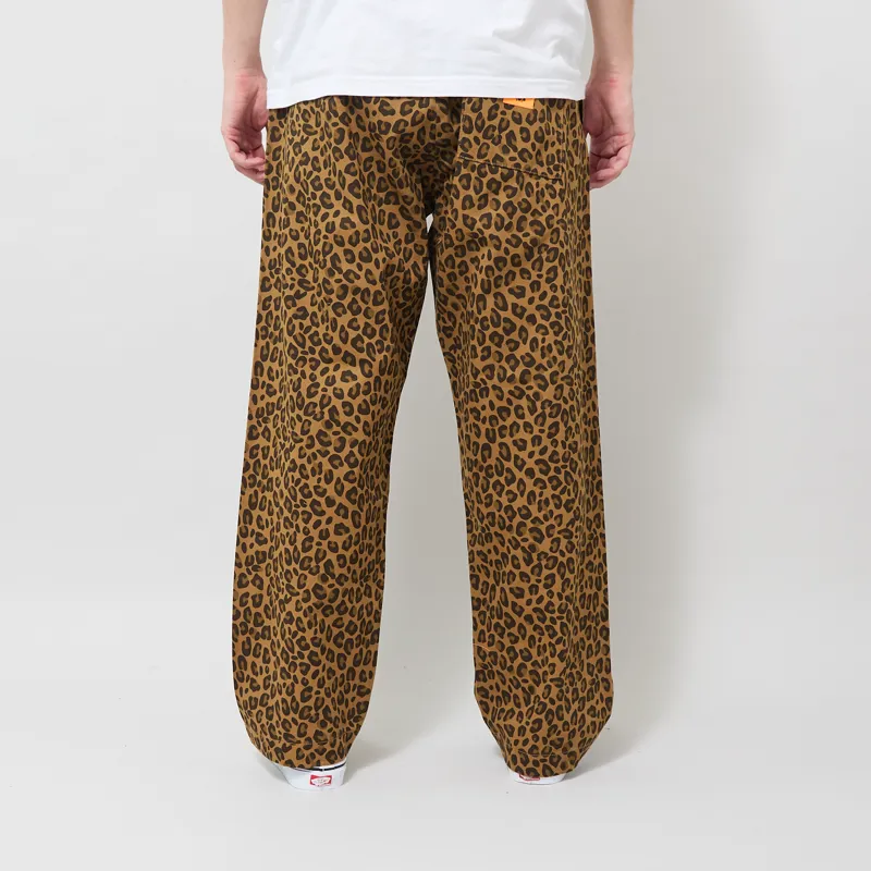 Service Works Patterned Easy Chef Pants Brown Leopard-2