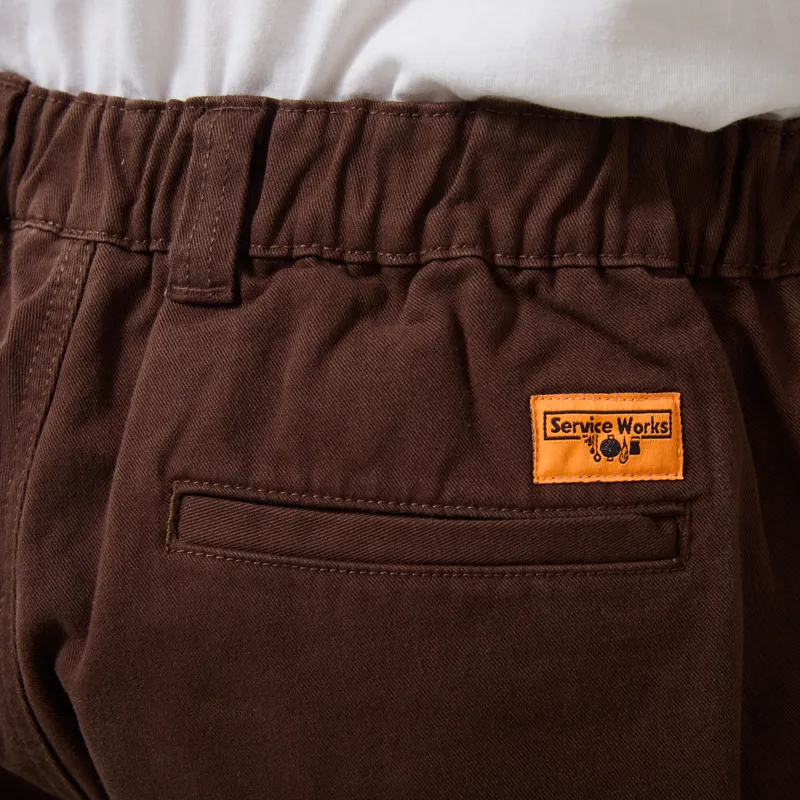 Service Works Twill Waiter Pants Brown-6