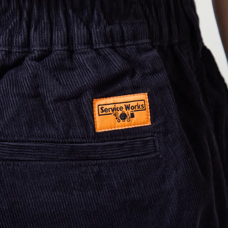 Service Works Fine Cord Waiter Pants Dark Navy-8