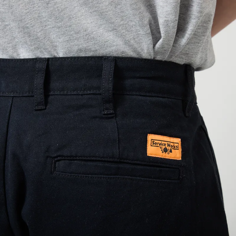 Service Works Twill Part-Timer Pants Black-7