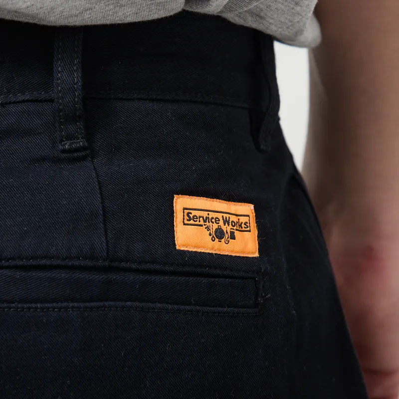 Service Works Twill Part-Timer Pants Black-8