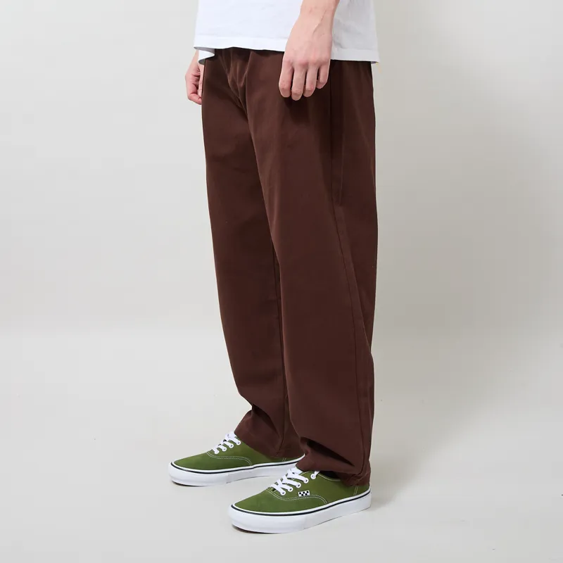 Service Works Twill Part-Timer Pants Brown-1