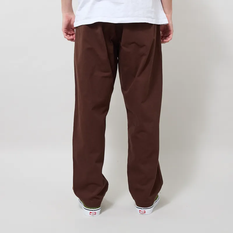 Service Works Twill Part-Timer Pants Brown-2