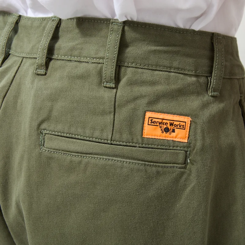 Service Works Twill Part-Timer Pants Olive-6