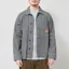 Service Works House Gingham FOH Overshirt Black