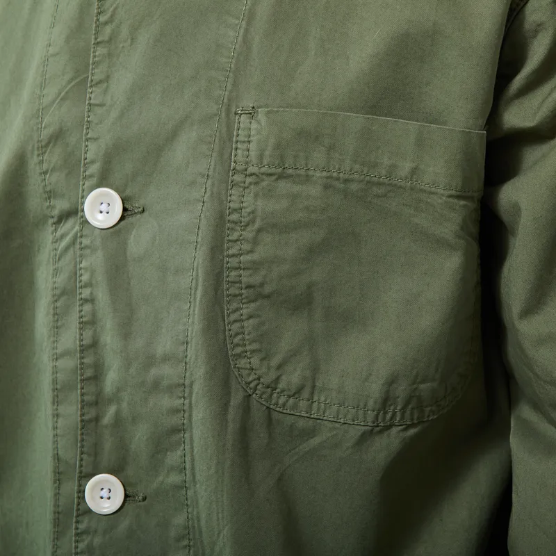 Service Works Tech Twill Easy Chef Shirt Olive-7