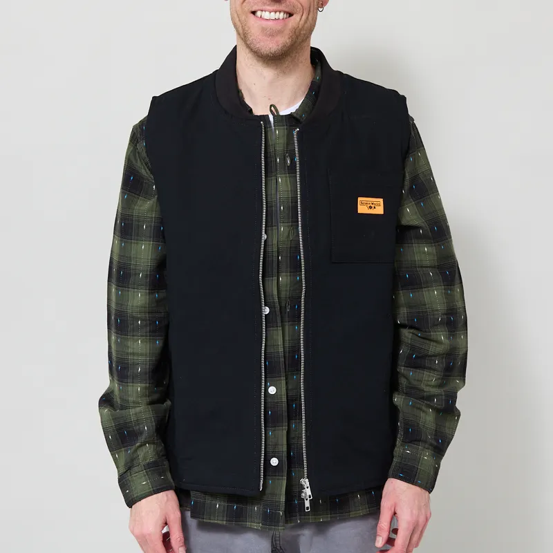 Service Works Padded Work Vest Black