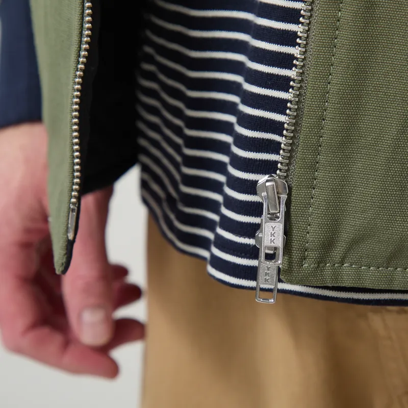 Service Works Padded Work Vest Jacket Olive-6