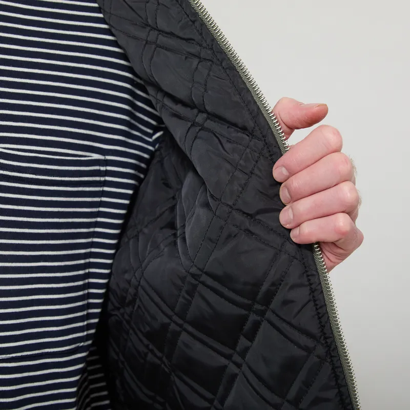 Service Works Padded Work Vest Jacket Olive-8
