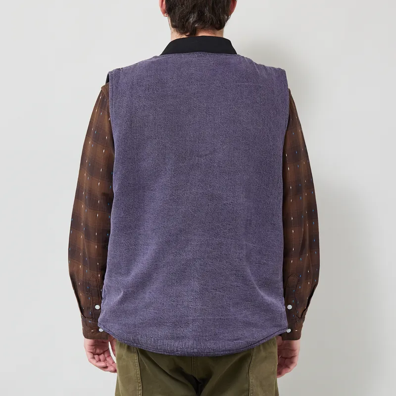 Service Works Overdyed Work Vest Mauve-2