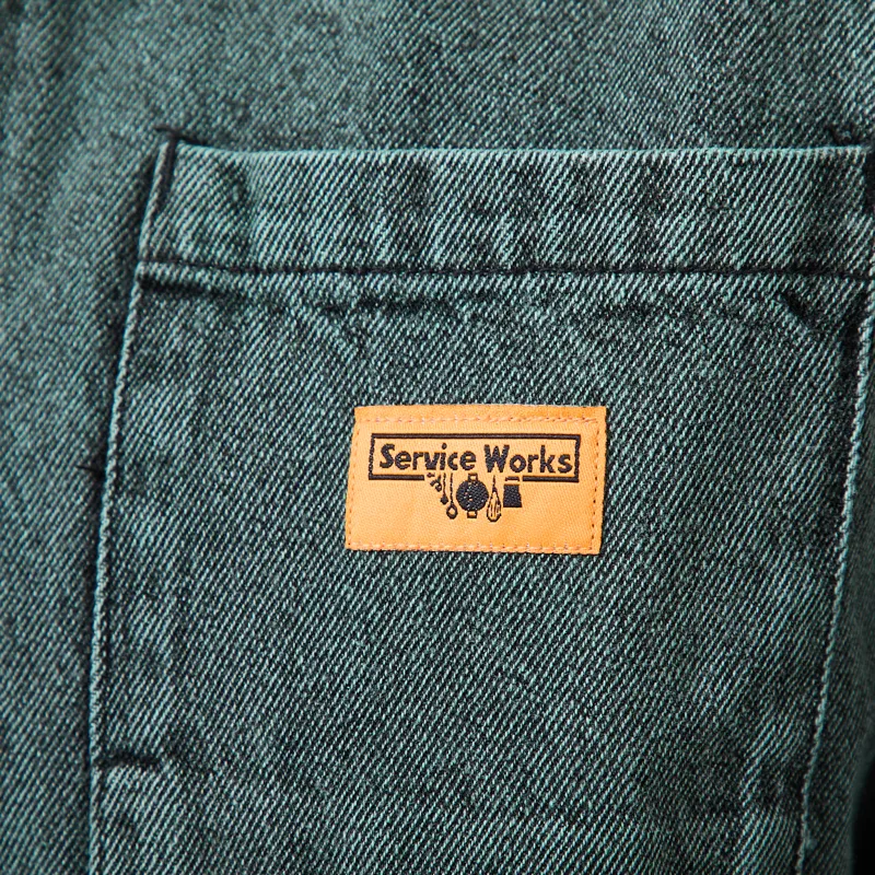 Service Works Overdyed Work Vest Sage-5