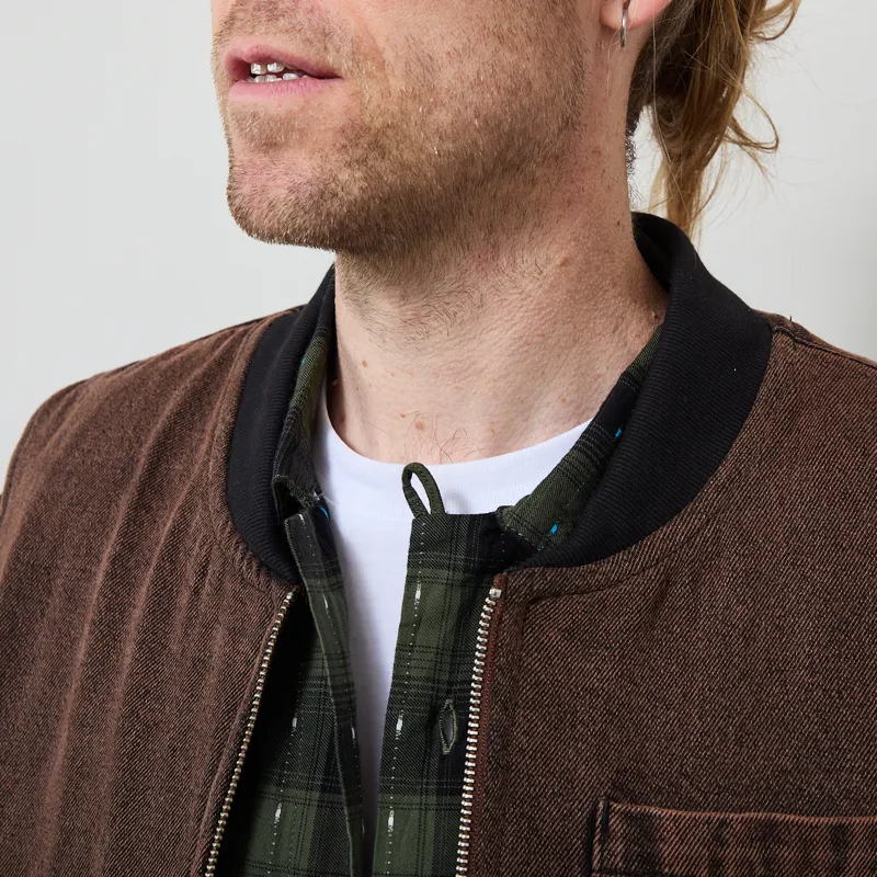 Service Works Overdyed Work Vest Umber-3