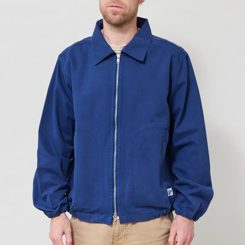 Service Works Twill Work Jacket Blue