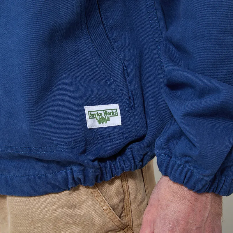 Service Works Twill Work Jacket Blue-7