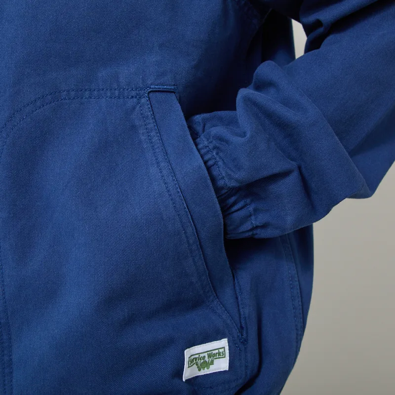 Service Works Twill Work Jacket Blue-8
