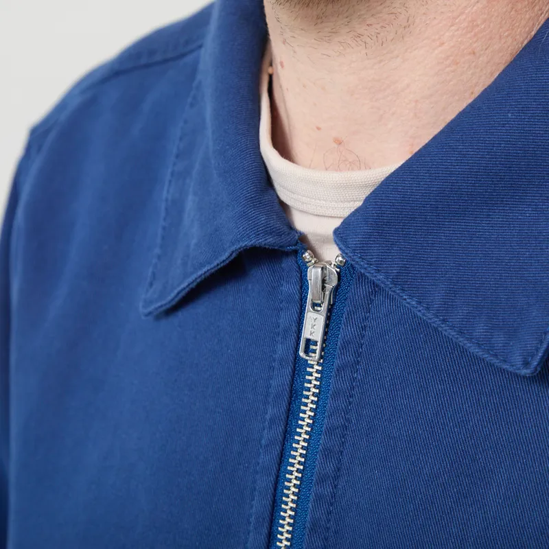 Service Works Twill Work Jacket Blue-4