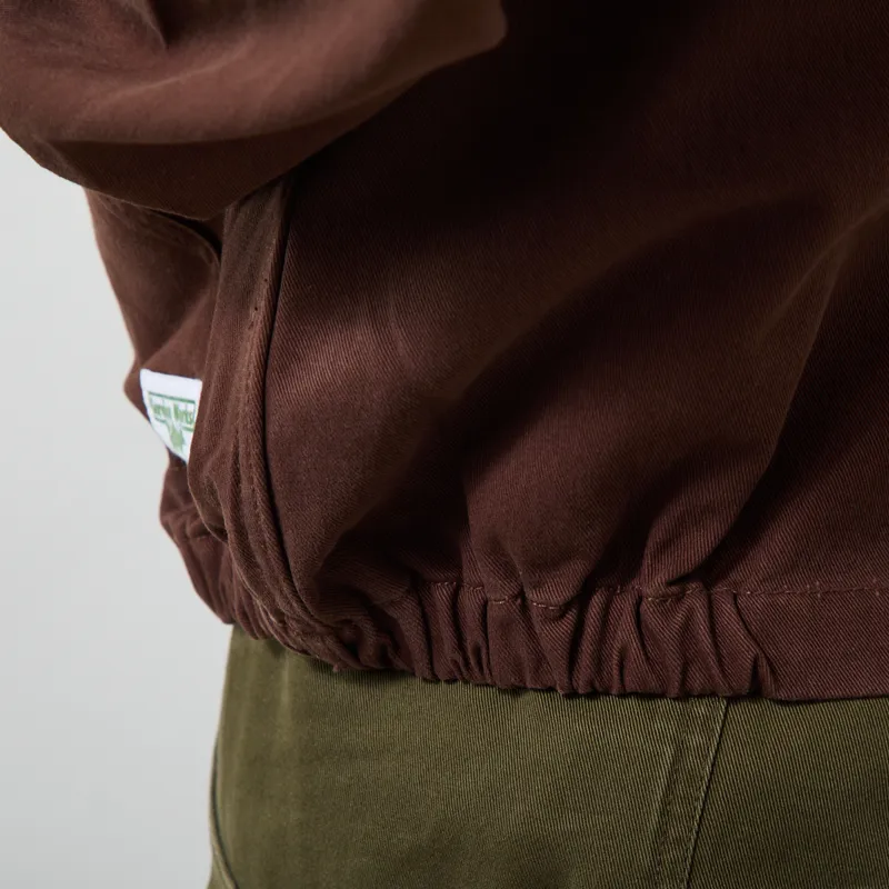 Service Works Twill Work Jacket Brown-9