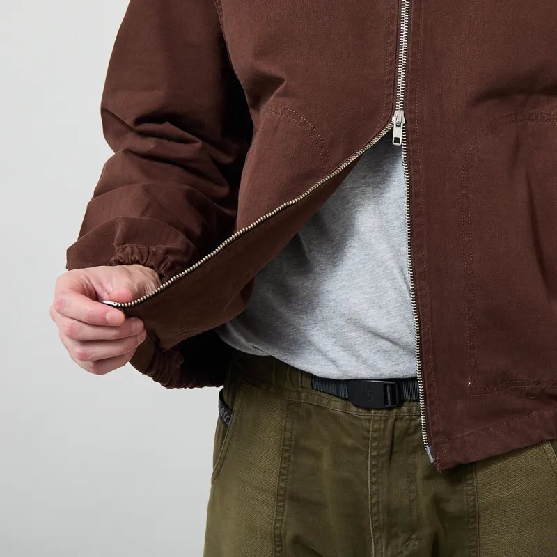 Service Works Twill Work Jacket Brown-10