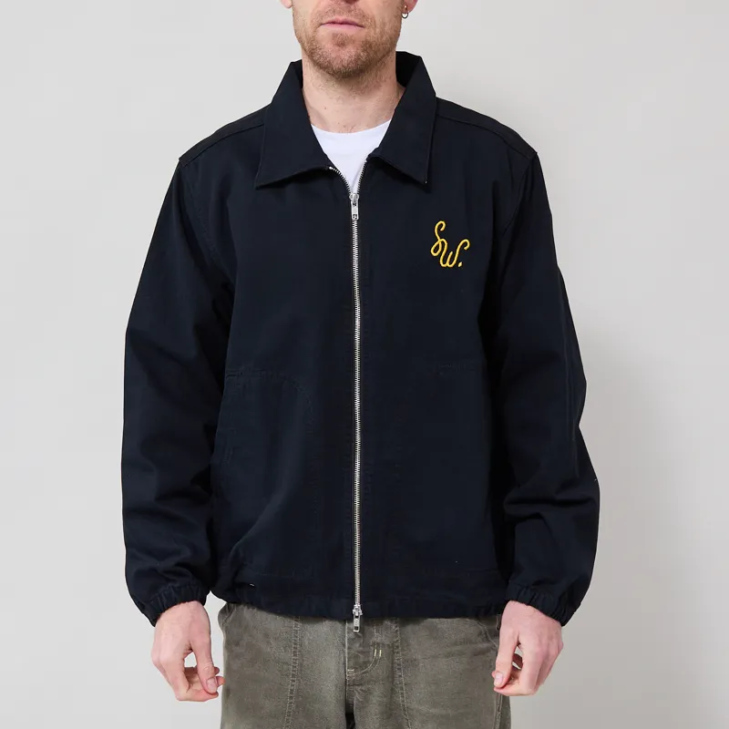 Service Works Dove Work Jacket Black-2