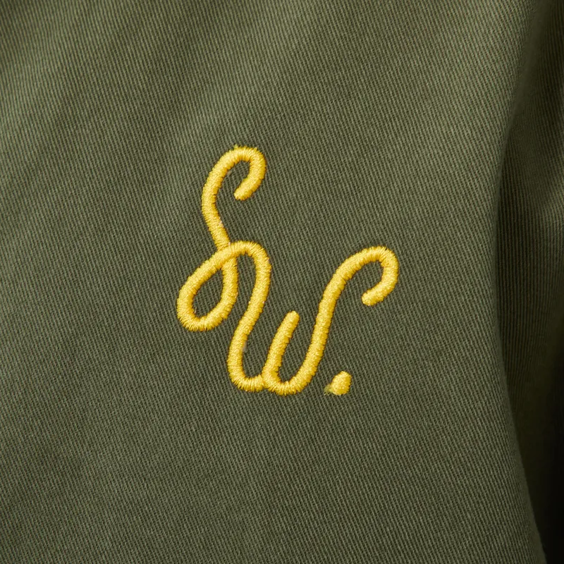 Service Works Dove Work Jacket Olive-8