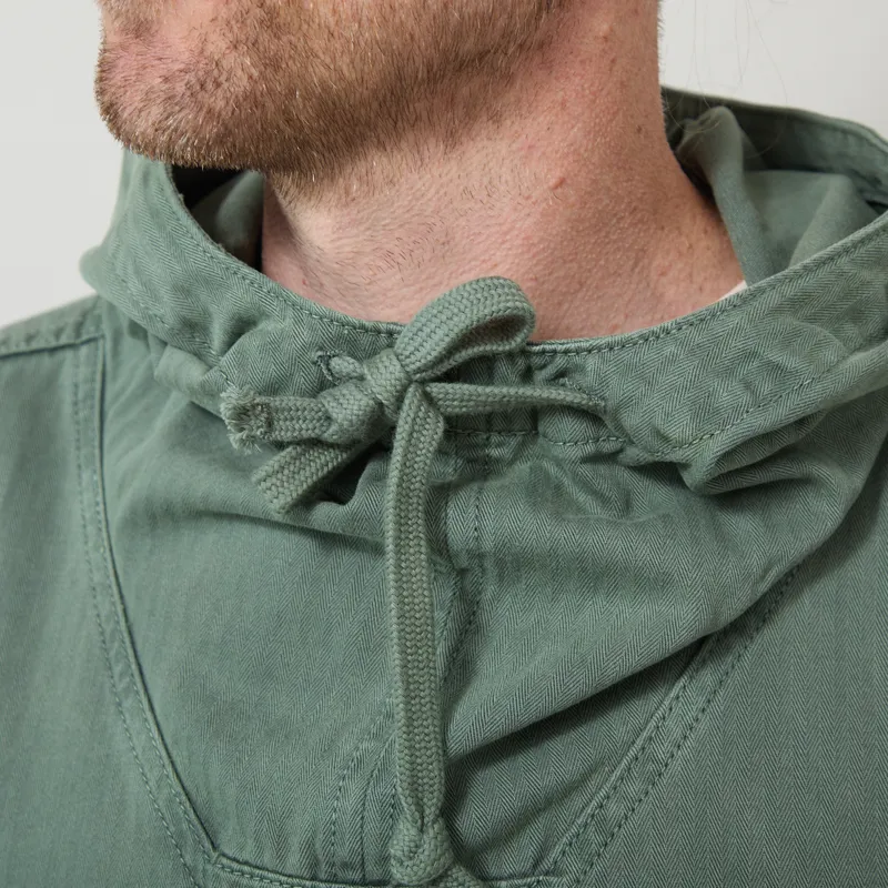 Service Works Pigment Herringbone Smock 2.0 Olive-3