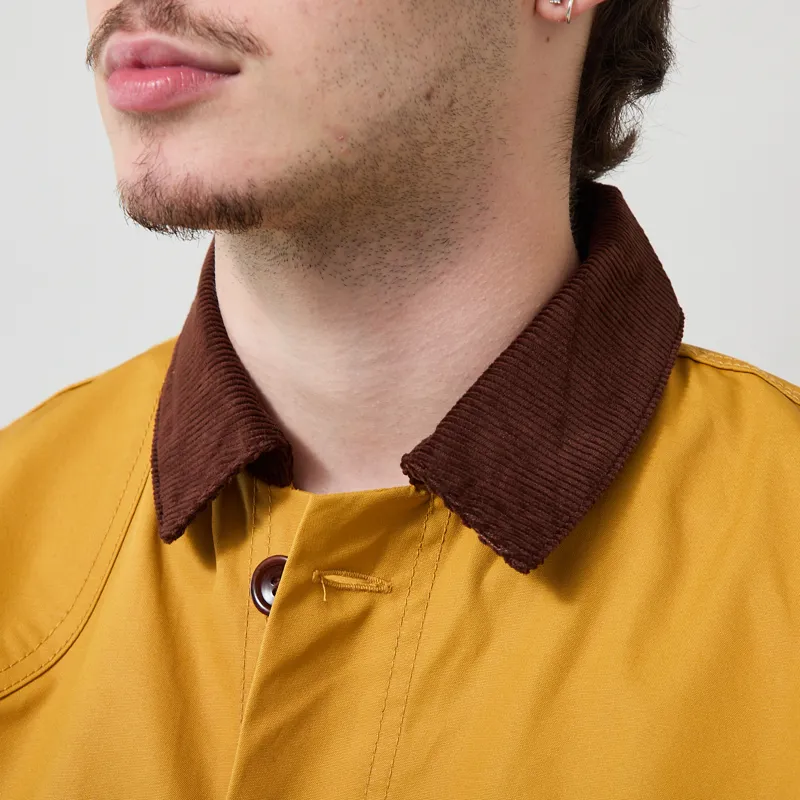 Service Works Waxed Barn Coat Ochre-3