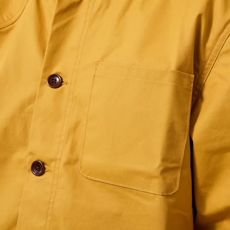 Service Works Waxed Barn Coat Ochre-5