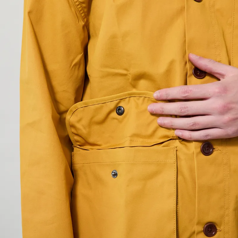 Service Works Waxed Barn Coat Ochre-9