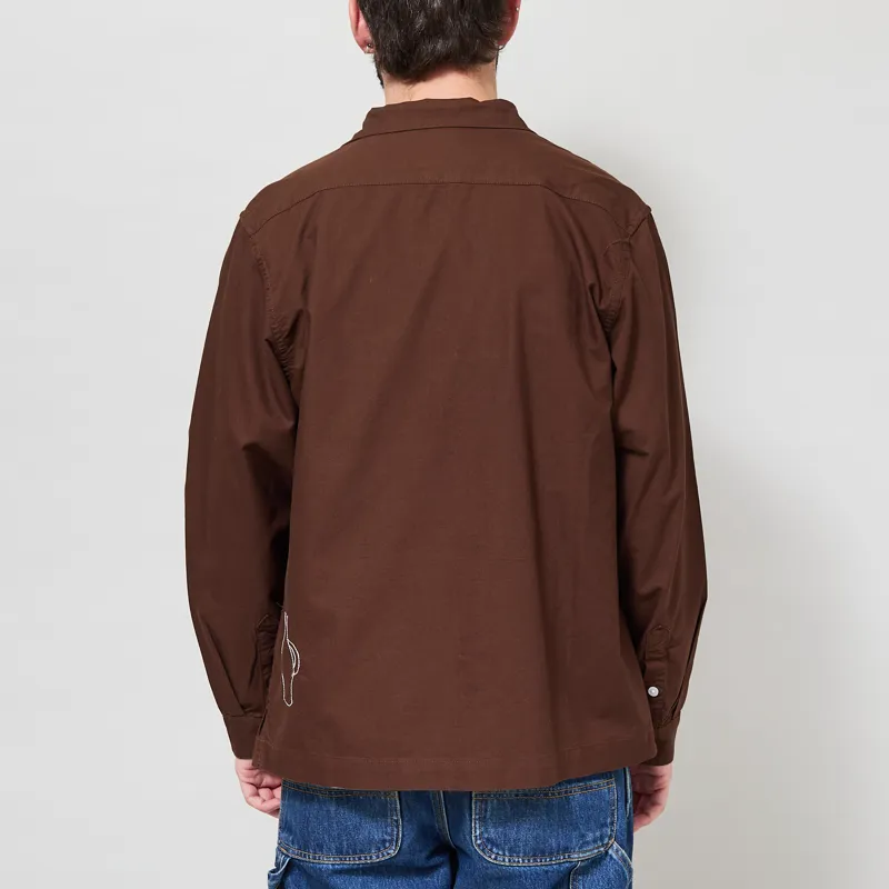 Service Works Ceramic Resort Shirt Brown-2