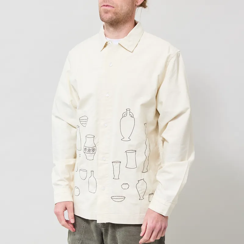 Service Works Ceramic Resort Shirt Off White