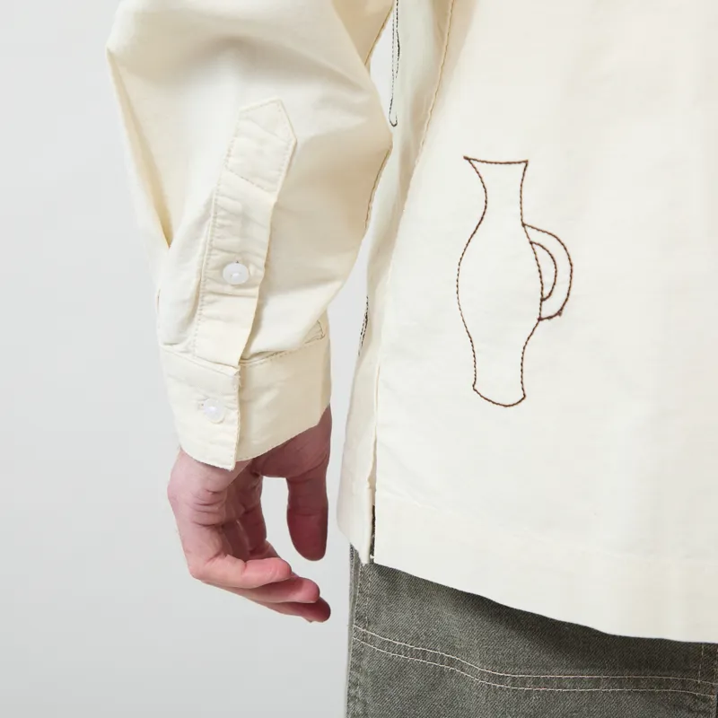 Service Works Ceramic Resort Shirt Off White-9