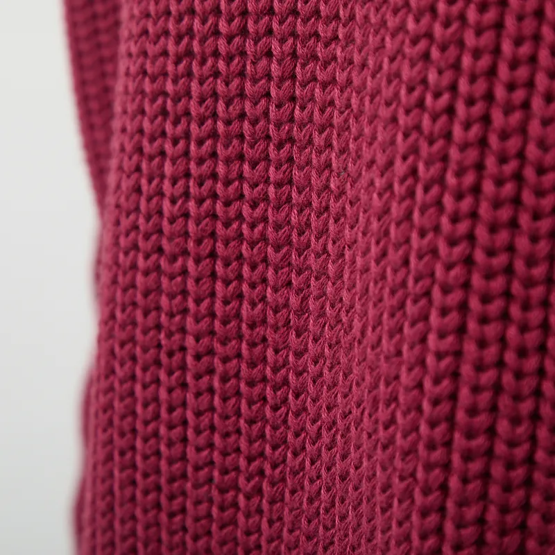 Service Works Artichoke Chunky Knit Burgundy-5