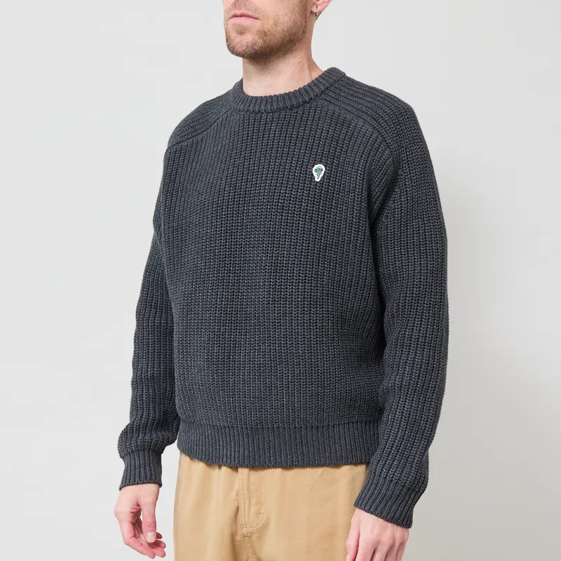 Service Works Artichoke Chunky Knit Charcoal-1